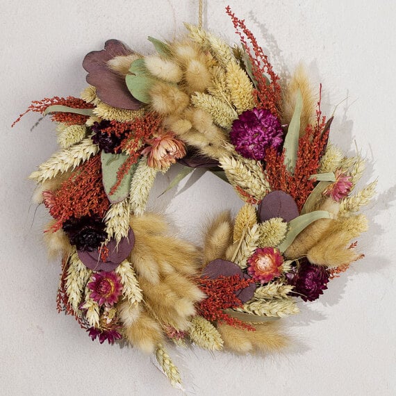 Rosewood Dried Wreath